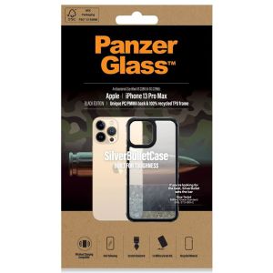 PanzerGlass SilverBullet ClearCase iPhone 13 Pro Max - Zwart