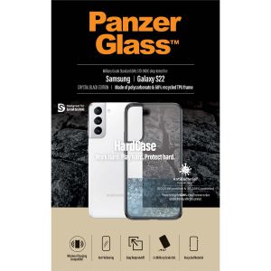 PanzerGlass HardCase Anti-Bacterial Samsung Galaxy S22 - Crystal Black
