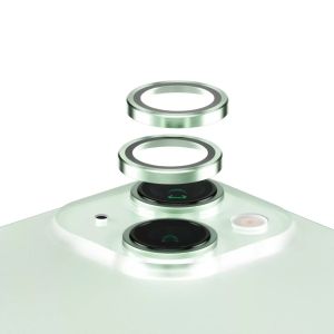 PanzerGlass Camera Protector Hoop Optic Rings iPhone 15 / 15 Plus - Green
