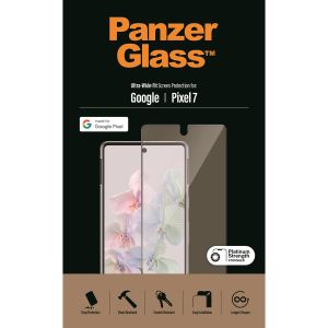 PanzerGlass Ultra-Wide Fit Anti-Bacterial Screenprotector Google Pixel 7 - Zwart