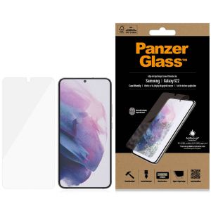 PanzerGlass Anti-Bacterial Case Friendly Screenprotector Samsung Galaxy S22 - Zwart