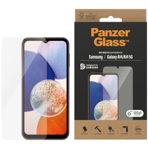 PanzerGlass Ultra-Wide Fit Anti-Bacterial Screenprotector Samsung Galaxy A14 (5G/4G)