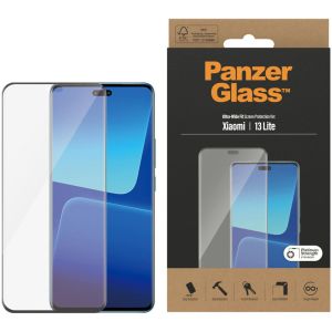 PanzerGlass Ultra-Wide Fit Anti-Bacterial Screenprotector Xiaomi 13 Lite