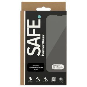 PanzerGlass SAFE Ultra-Wide Fit Screenprotector iPhone 14 / 13 / 13 Pro