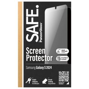 PanzerGlass SAFE Ultra-Wide Fit Screenprotector Refresh incl. applicator Samsung Galaxy S24