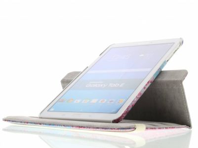 360° Draaibare Design Bookcase Samsung Galaxy Tab E 9.6