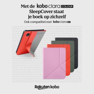 Kobo SleepCover Kobo Clara Colour / BW - Cayenne Red