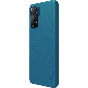 Nillkin Super Frosted Shield Case Xiaomi Redmi Note 11 (4G) / Note 11S (4G) - Blauw