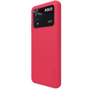 Nillkin Super Frosted Shield Case Xiaomi Poco M4 Pro 5G - Rood