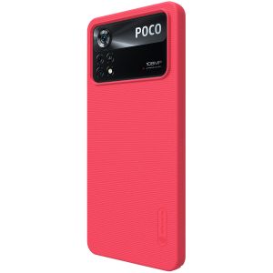 Nillkin Super Frosted Shield Case Xiaomi Poco X4 Pro 5G - Rood