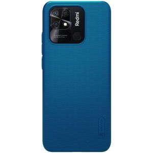 Nillkin Super Frosted Shield Case Xiaomi Redmi 10C - Blauw