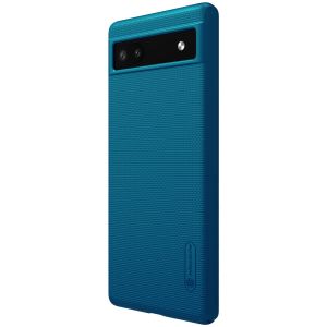 Nillkin Super Frosted Shield Case Google Pixel 6a - Blauw