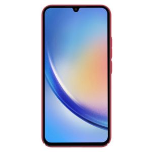 Nillkin Super Frosted Shield Case Samsung Galaxy A34 (5G) - Rood