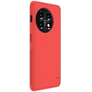Nillkin Super Frosted Shield Pro Case OnePlus 11 - Rood