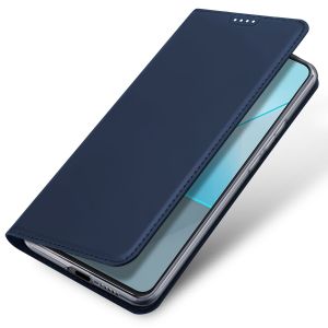 Dux Ducis Slim Softcase Booktype Xiaomi Redmi Note 13 Pro (5G) / Poco X6 - Donkerblauw