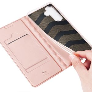 Dux Ducis Slim Softcase Bookcase Samsung Galaxy A55 - Rosé Goud