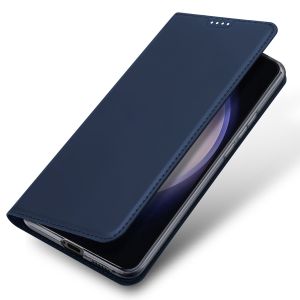 Dux Ducis Slim Softcase Bookcase Samsung Galaxy S24 - Donkerblauw