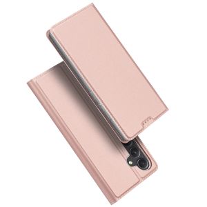 Dux Ducis Slim Softcase Bookcase Samsung Galaxy S24 Plus - Rosé Goud