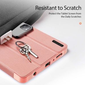 Dux Ducis Domo Bookcase Samsung Galaxy Tab A9 8.7 inch - Roze