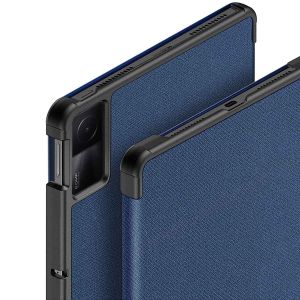Dux Ducis Domo Bookcase Xiaomi Redmi Pad SE - Donkerblauw