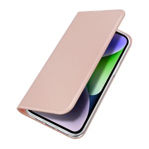 Dux Ducis Slim Softcase Bookcase iPhone 15 - Rosé Goud