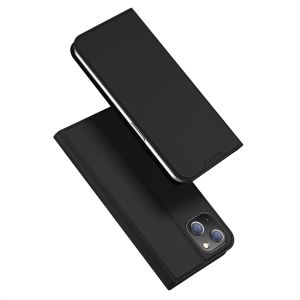 Dux Ducis Slim Softcase Bookcase iPhone 15 Plus - Zwart