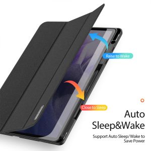 Dux Ducis Domo Bookcase Samsung Galaxy Tab S9 - Zwart