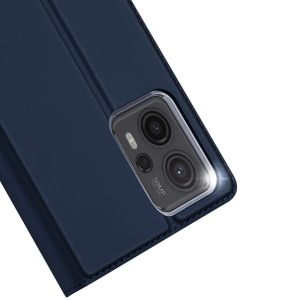 Dux Ducis Slim Softcase Bookcase Motorola Moto G13 / G23 - Donkerblauw