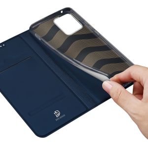 Dux Ducis Slim Softcase Bookcase Motorola ThinkPhone - Donkerblauw