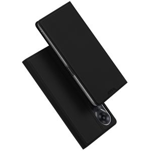 Dux Ducis Slim Softcase Bookcase Oppo A78 (5G) - Zwart
