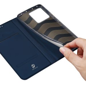 Dux Ducis Slim Softcase Bookcase Xiaomi 13 - Donkerblauw