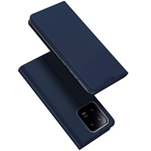 Dux Ducis Slim Softcase Bookcase Xiaomi 13 Pro - Donkerblauw