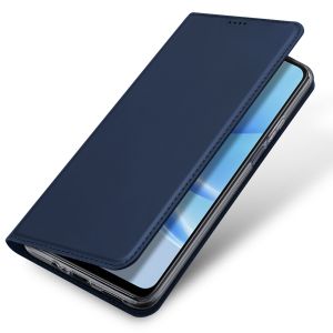 Dux Ducis Slim Softcase Bookcase Oppo A17 - Donkerblauw