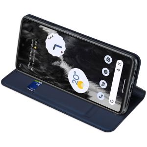 Dux Ducis Slim Softcase Bookcase Google Pixel 7 Pro - Donkerblauw