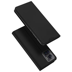 Dux Ducis Slim Softcase Bookcase Motorola Edge 30 Ultra - Zwart