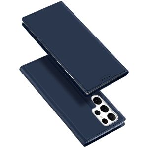 Dux Ducis Slim Softcase Bookcase Samsung Galaxy S23 Ultra - Donkerblauw