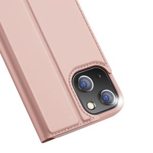 Dux Ducis Slim Softcase Bookcase iPhone 14 - Rosé Goud