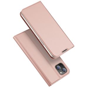 Dux Ducis Slim Softcase Bookcase iPhone 14 Plus - Rosé Goud