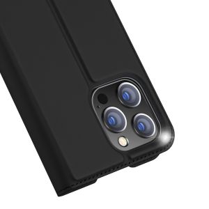 Dux Ducis Slim Softcase Bookcase iPhone 14 Pro Max - Zwart