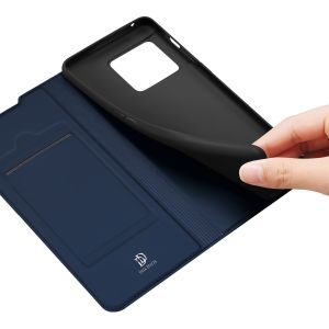 Dux Ducis Slim Softcase Bookcase OnePlus 10 Pro - Blauw