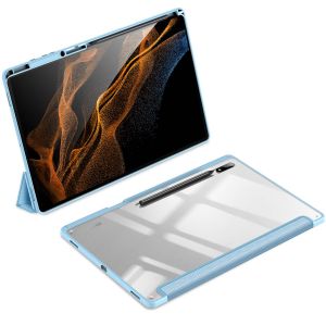 Dux Ducis Toby Bookcase Samsung Galaxy Tab S8 Ultra - Blauw