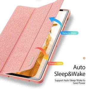 Dux Ducis Domo Bookcase Samsung Galaxy Tab S8 / S7 - Roze