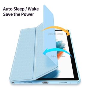 Dux Ducis Toby Bookcase Samsung Galaxy Tab A8 - Blauw