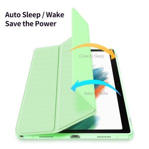 Dux Ducis Toby Bookcase Samsung Galaxy Tab A8 - Groen