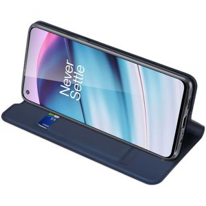 Dux Ducis Slim Softcase Bookcase OnePlus Nord CE 5G - Blauw