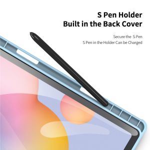 Dux Ducis Toby Bookcase Samsung Galaxy Tab S6 Lite / Tab S6 Lite (2022) - Blauw