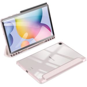 Dux Ducis Toby Bookcase Samsung Galaxy Tab S6 Lite / Tab S6 Lite (2022) - Roze