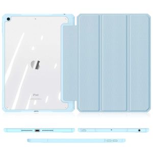 Dux Ducis Toby Bookcase iPad 10.2 (2019/2020/2021) - Blauw