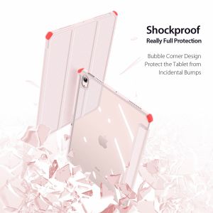 Dux Ducis Toby Bookcase iPad Air (2020 / 2022) - Roze