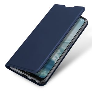 Dux Ducis Slim Softcase Bookcase Nokia G10 / G20 - Donkerblauw